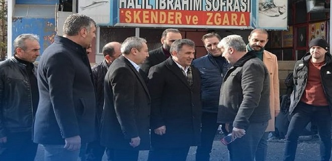 Demokrat Parti Oltu’ya Demir Attı