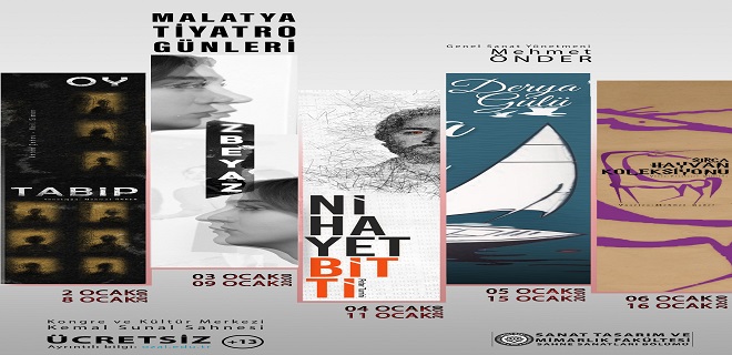 MALATYA TİYATRO GÜNLERİ BAŞLIYOR!