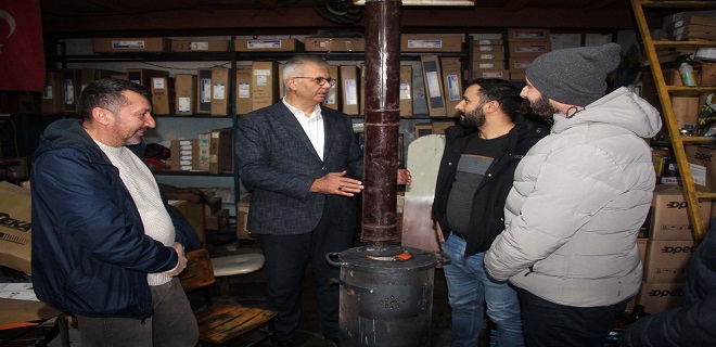 BAĞIMSIZ ADAY PROF. DR. GEZER’E SANAYİ ESNAFININ SORUNLARINI DİNLEDİ
