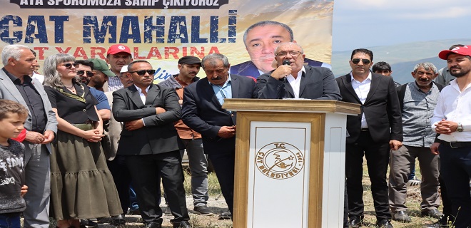 Çat'ta 5. Mahalli At Yarışları Büyük İlgi Gördü