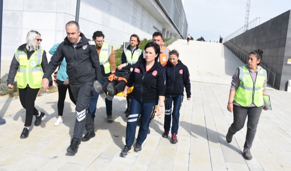 Deprem, Yangın, Arama Kurtarma ve Tahliye tatbikatı gerçekleştirdi