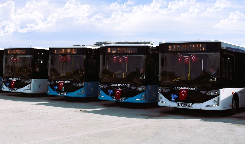 TEKİRDAĞ BÜYÜKŞEHİR BELEDİYESİ'NDEN 1 MAYIS'TA ÜCRETSİZ ULAŞIM