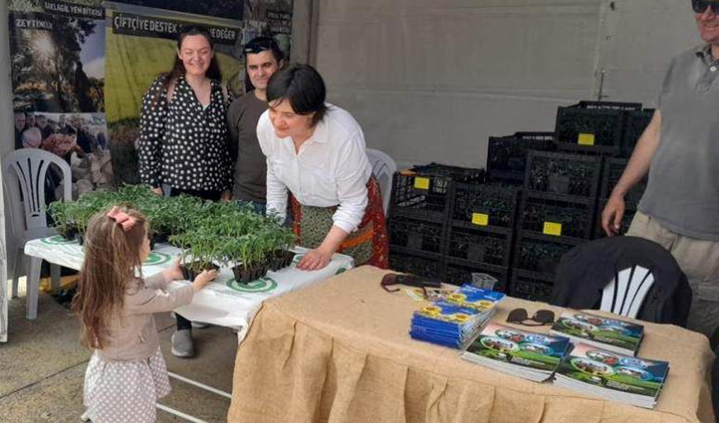 TEKİRDAĞ BÜYÜKŞEHİR BELEDİYESİ FUARDA 35 BİN DOMATES FİDESİ DAĞITACAK