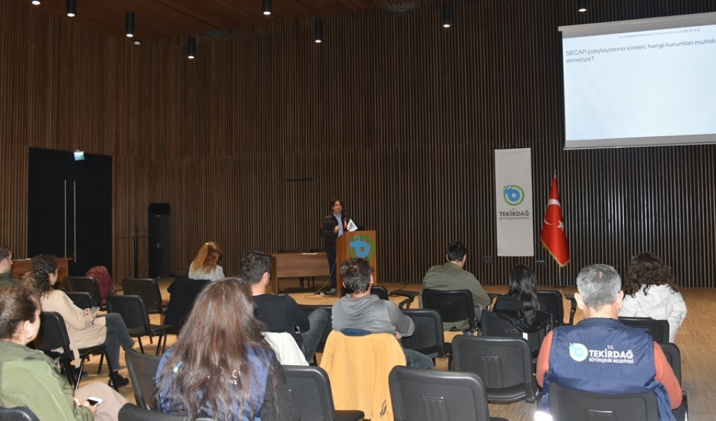 SECAP ÇALIŞMALARI KAPSAMINDA İÇ PAYDAŞ EĞİTİMİ GERÇEKLEŞTİRİLDİ