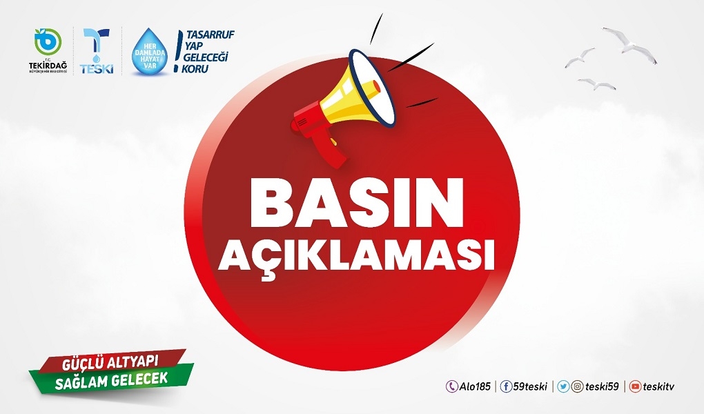 SU FATURALANDIRMA İŞLEMLERİ HAKKINDA YAYIMLANAN MANİPÜLATİF HABERLERLE İLGİLİ BASIN AÇIKLAMASI