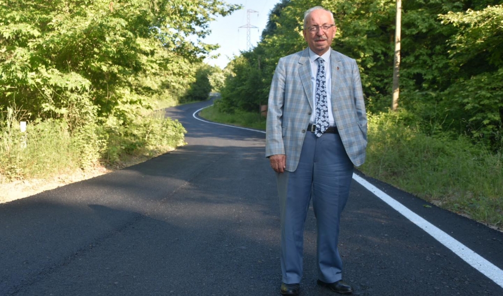 MERMER İLE YENİKÖY ARASINDAKİ GÜZERGAHTA ASFALT ÇALIŞMALARI TAMAMLANDI