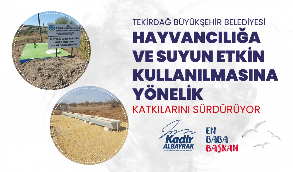 Üreticilere destek olmaya devam ediyor.