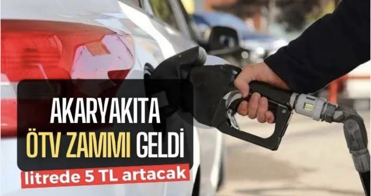 Beklenen ÖTV zammı geldi.