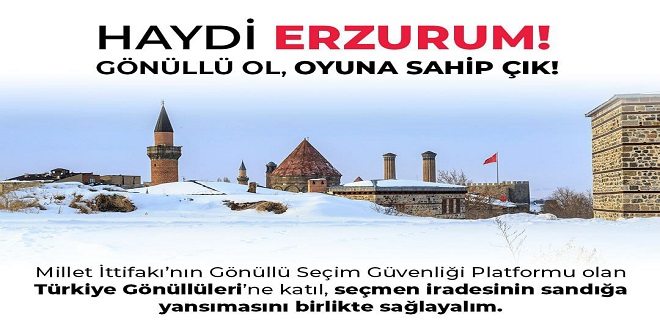Oylarımızı Birlikte Saymak İçin Bize Katılın
