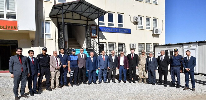 Arapgir İlçesinde Gezi ve İncelemelerde Bulundu.