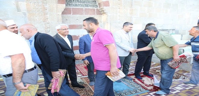 KURBAN BAYRAMI NAMAZI NAMAZGAH’TA KILINDI