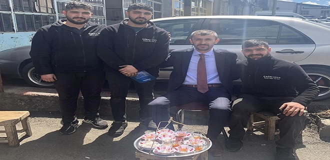 Sanayi Esnafından Yıldırım’a Güler Yüzlü Karşılama