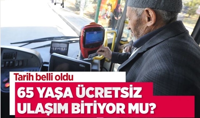 65 Yaş Üstüne Ücretsiz Ulaşım Tartışması
