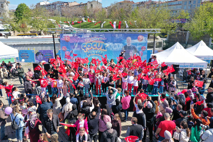 Silivri Belediyesinde 23 Nisan Ulusal Egemenlik ve Çocuk Bayramı  Etkinliği