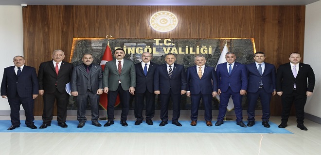 Vali Ersin Yazıcı Fırat Kalkınma Ajansı Şubat Yönetim Kurulu Toplantısına Katıldı