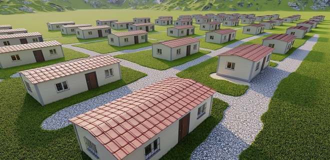 55 Dönümlük Alanda Altyapı Çalışmaları Devam Ediyor