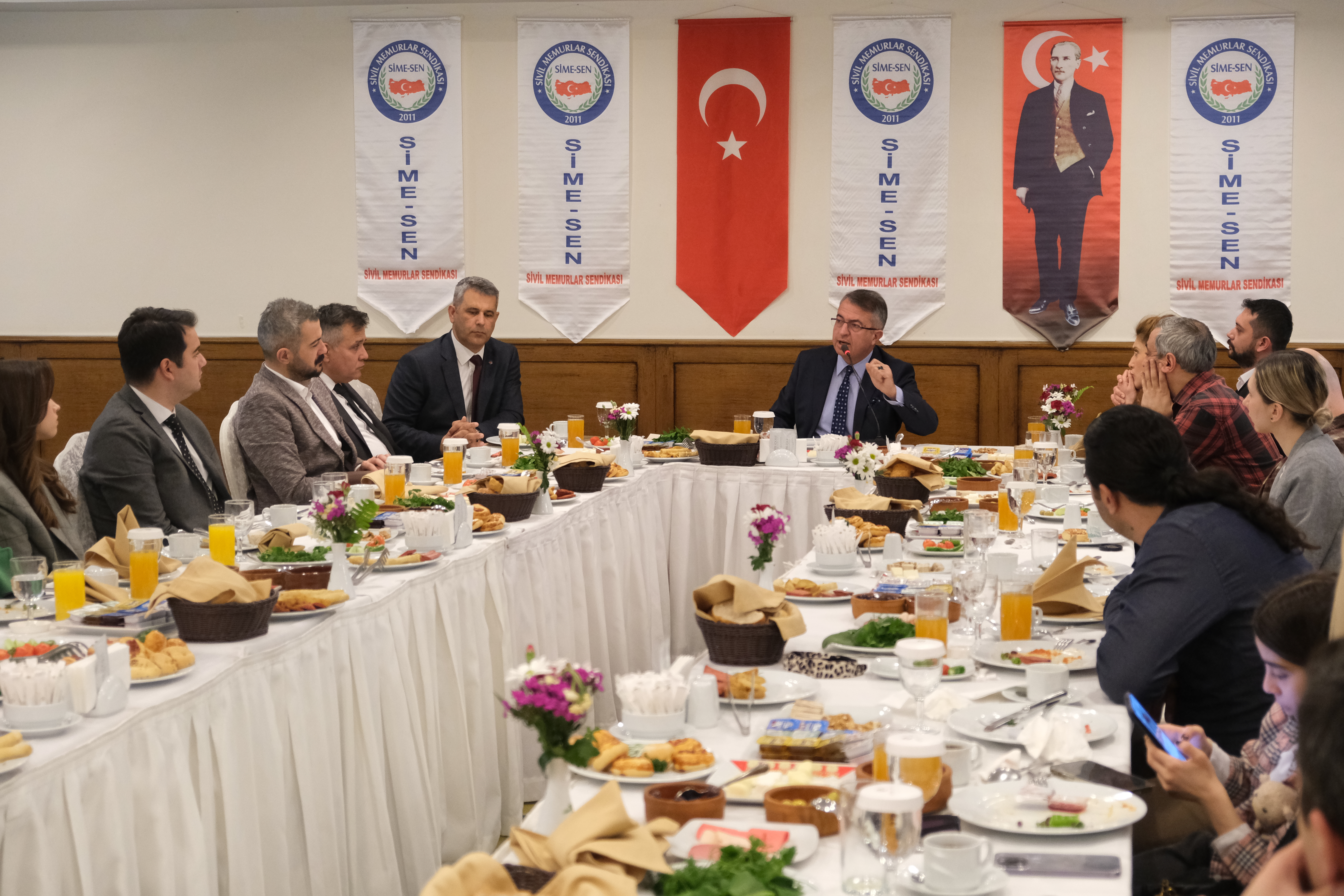 SİME-SEN Genel Başkanı Baytemir, basın toplantısı düzenledi