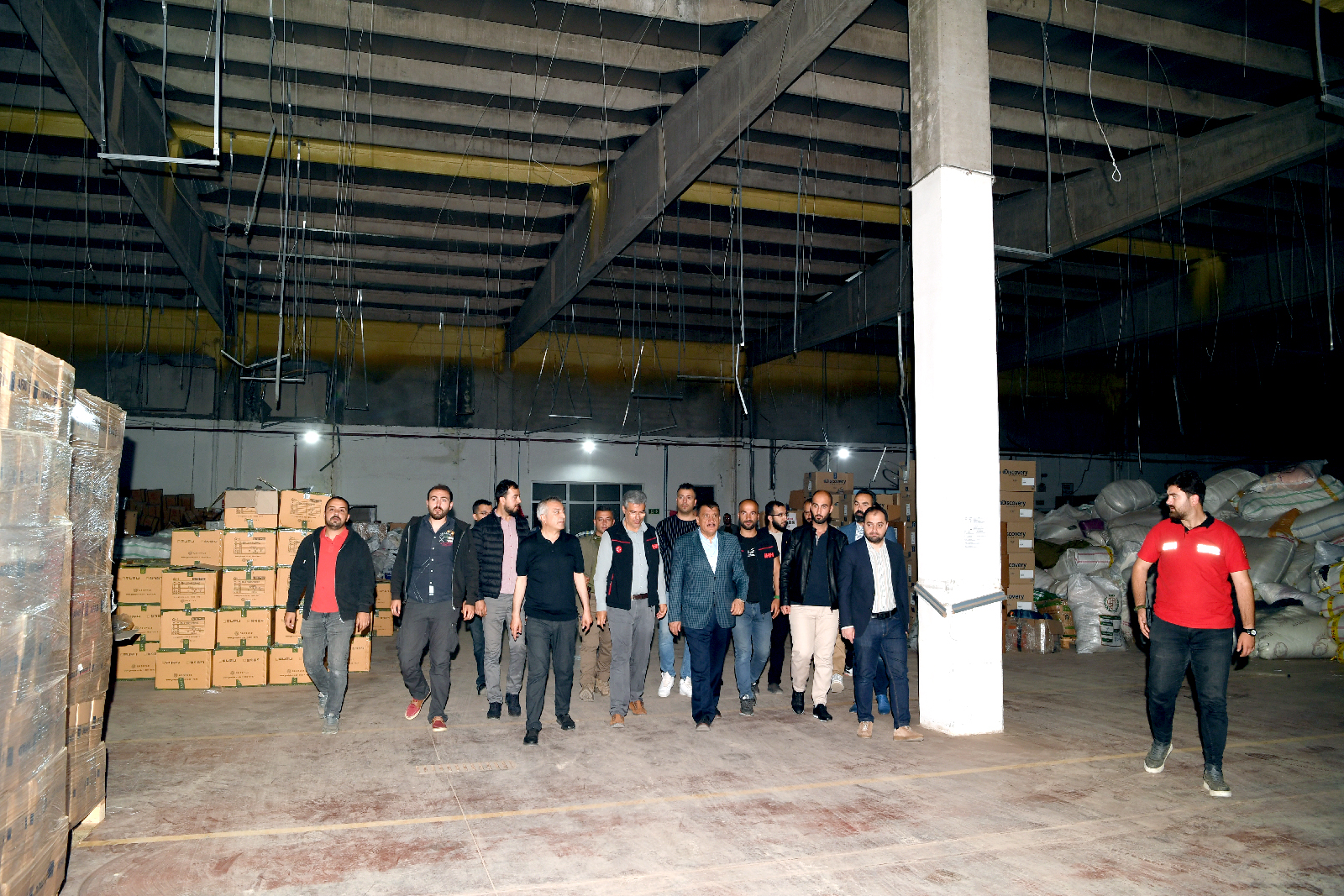 İHH MALATYA ŞUBESİNİ ZİYARET EDEN BAŞKAN GÜRKAN