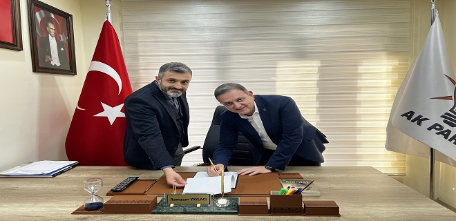 Kahraman Kavuk, AK Parti Yeşilyurt Belediye Başkan Aday Adayı oldu.