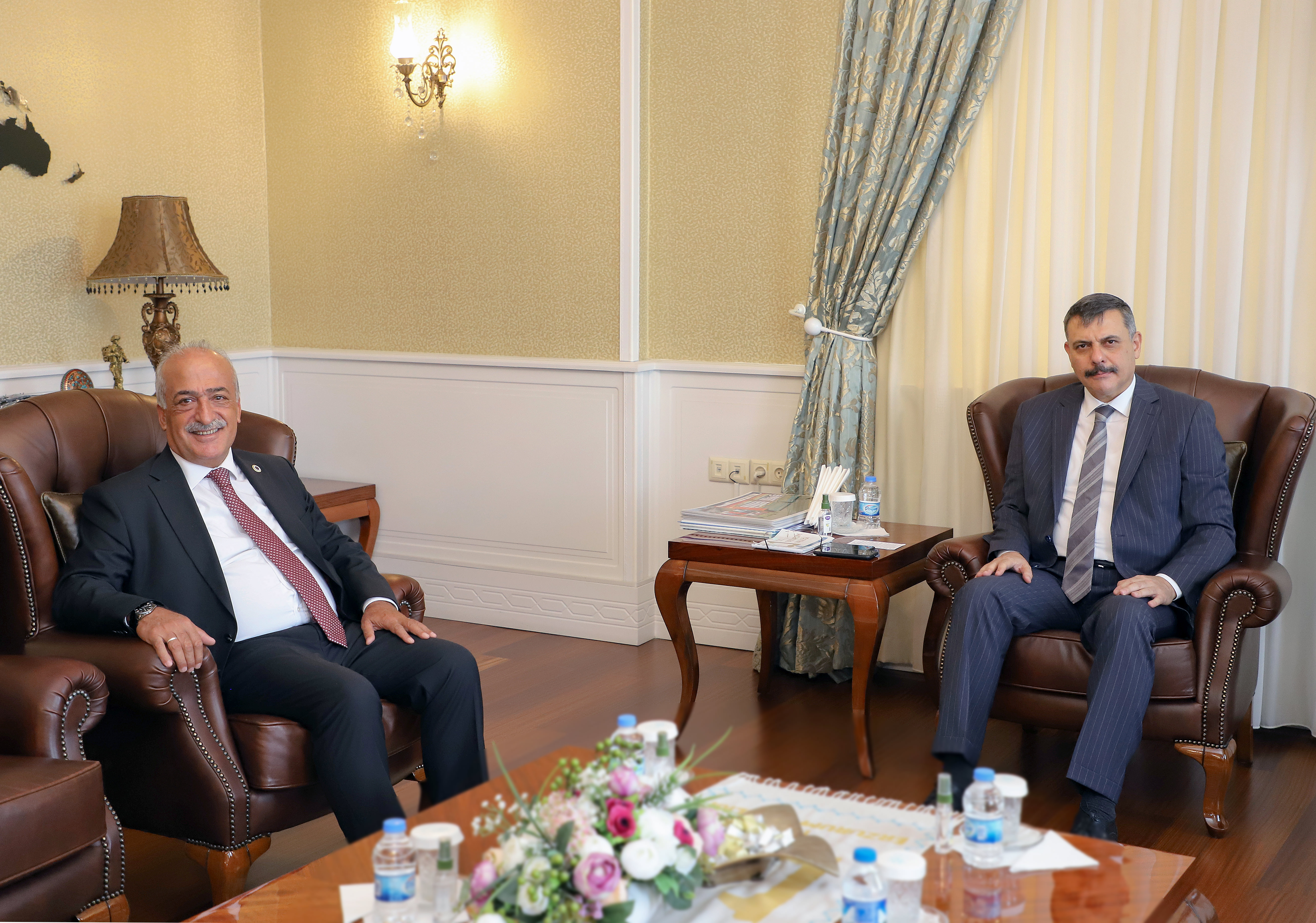 Rektör Çomaklı’dan Vali Çiftçi’ye Hayırlı Olsun Ziyareti