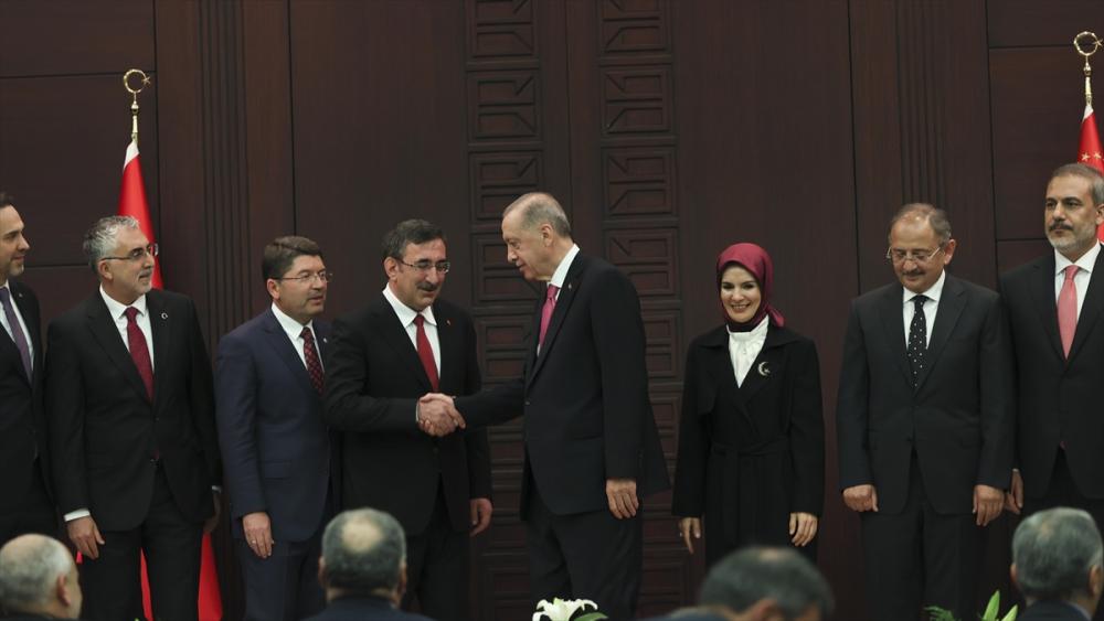 Yeni kabinenin Cumhurbaşkanı Yardımcısı Yılmaz'dan teşekkür mesajı