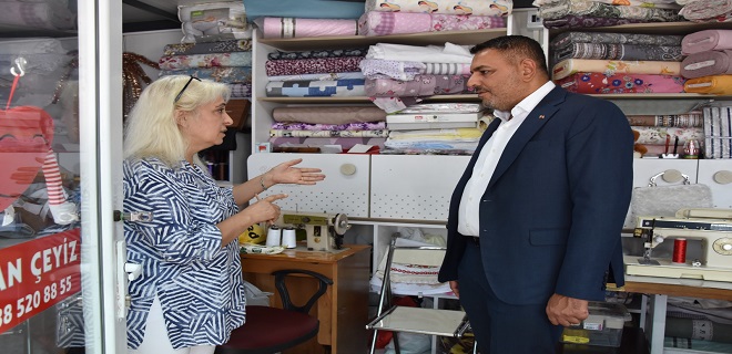 Konteyner var tuvalet yok!