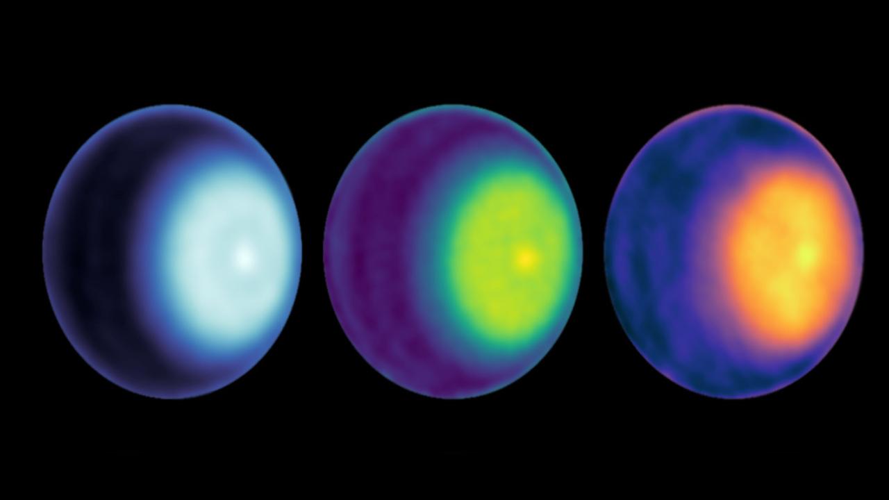 NASA, Uranüs'ün kuzey kutbunda dönen bir siklonu ilk defa görüntüledi