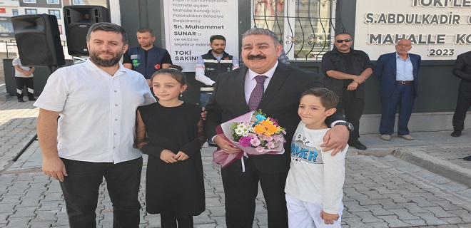 Palandöken’de şehidin isminin verildiği mahalle konağı hizmete açıldı