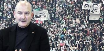 İçişleri Bakanı Soylu'dan Bursaspor-Amedspor maçında açılan pankartlara ilişkin açıklama