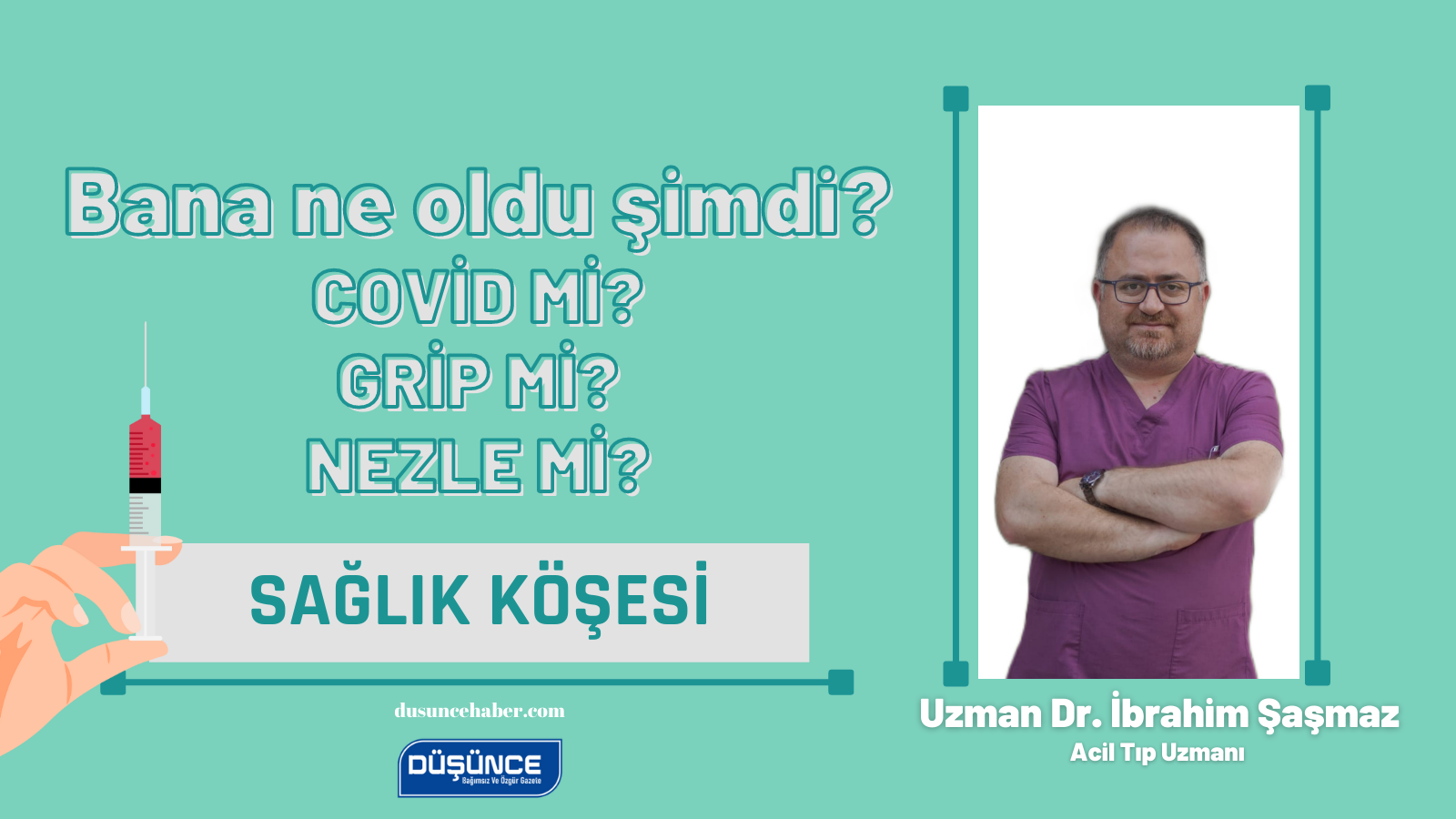 Bana ne oldu? Covid miyim? Nezle mi? Yoksa grip mi?