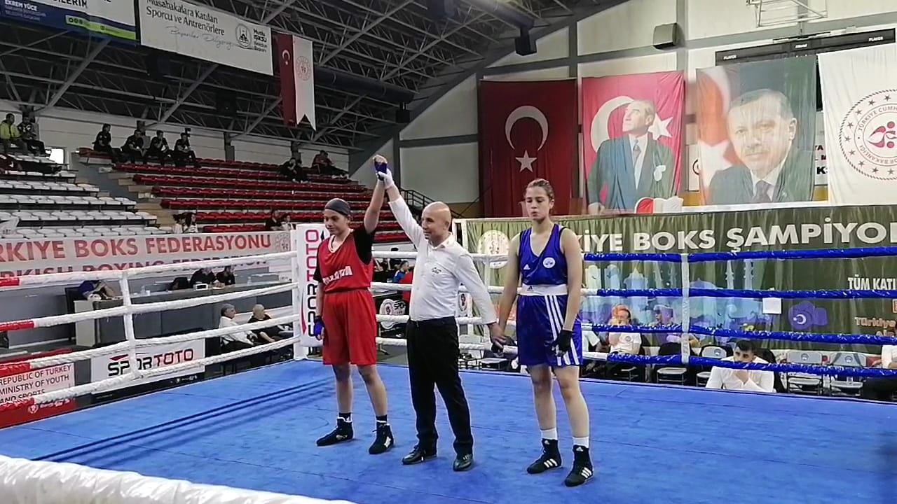 Sedef NERGİZ Türkiye Boks Şampiyonu Oldu