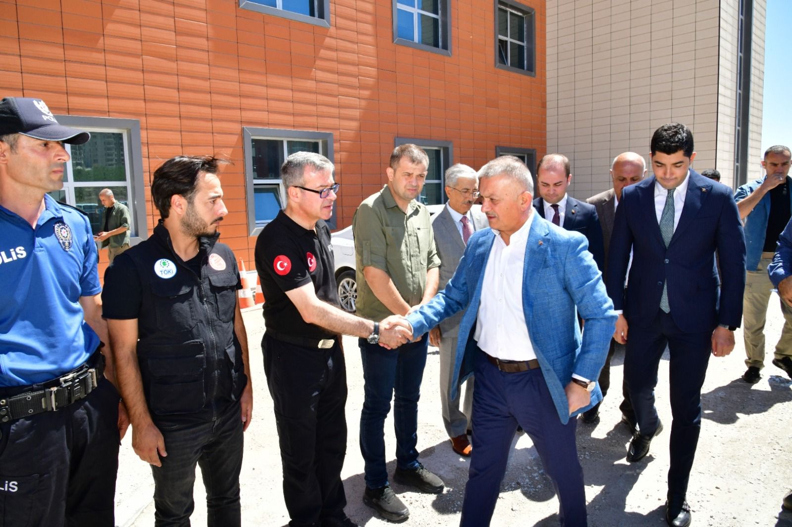 Vali Ersin Yazıcı Doğanşehir İlçesini Ziyaret Etti