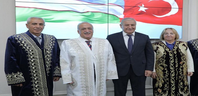 Rektör Prof. Dr. Ömer Çomaklı Özbekistan’da…