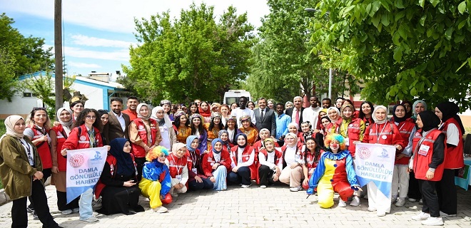 “Damla Gönüllük Hareketi” Projesi Kapsamında Etkinlikler Düzenlendi.