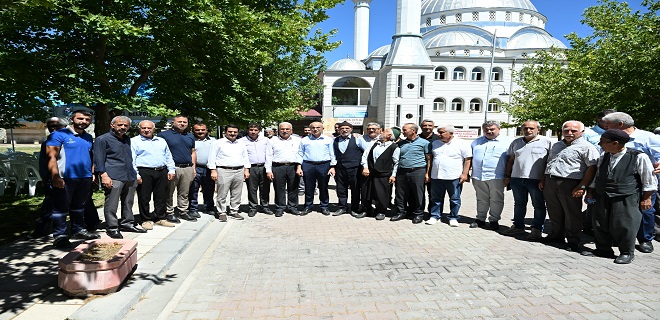 Başkan Taşkın, ‘’Her Cuma Bir Mahallemizdeyiz’’