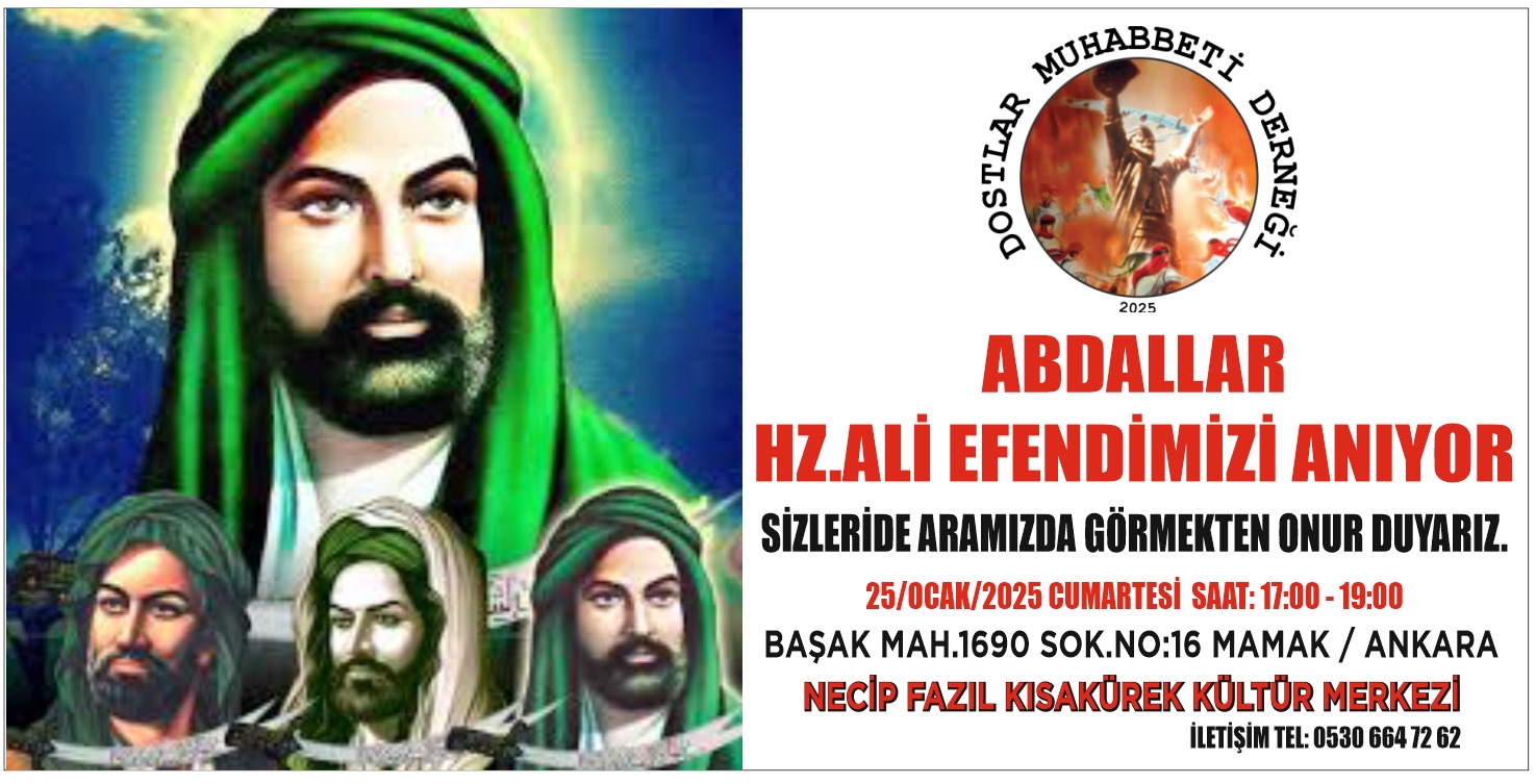 Abdallar Hz Ali'yi anıyor