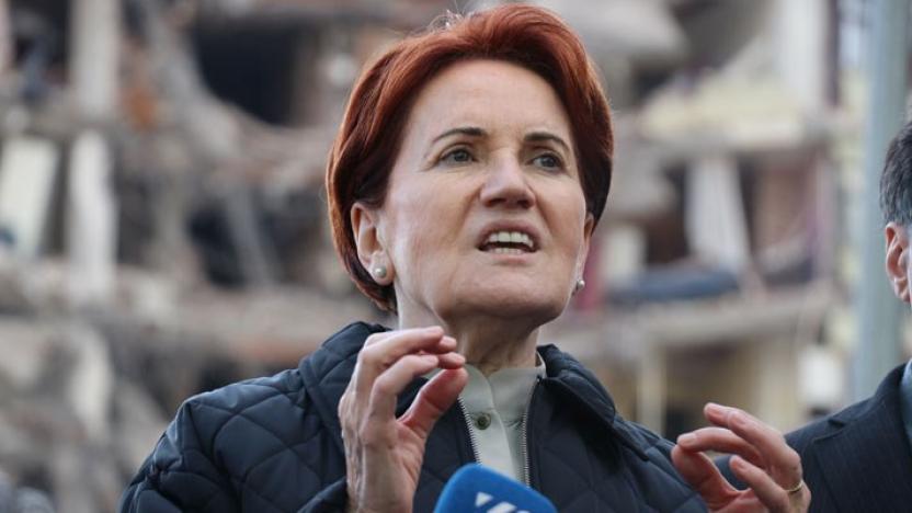Akşener: Bu deprem siyasetin her şeyini resetledi, yeniden başlıyor her şey