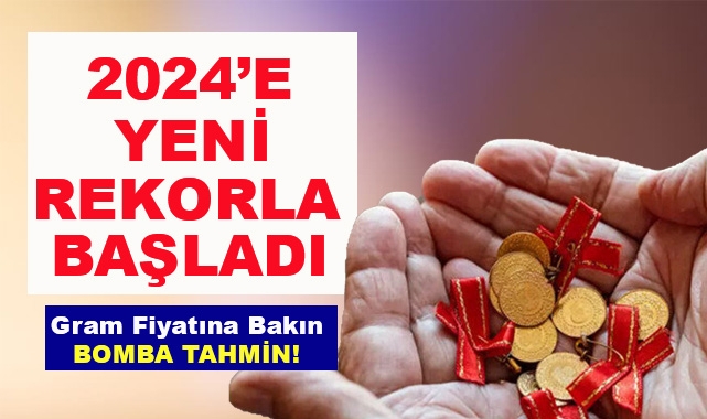 Altın 2024'e Rekorla Başladı