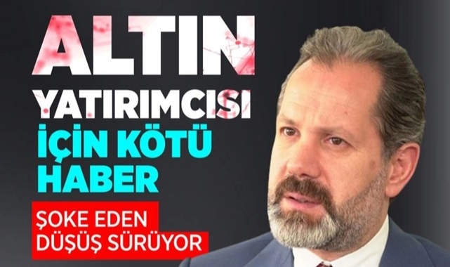 Altın Fiyatları Düşüyor