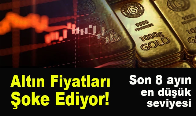 Altın Fiyatlarında Şok Düşüş!