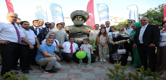 SİLİVRİ’DE ŞEYH ŞAMİL BÜSTÜ VE PARKI HİZMETE AÇILDI