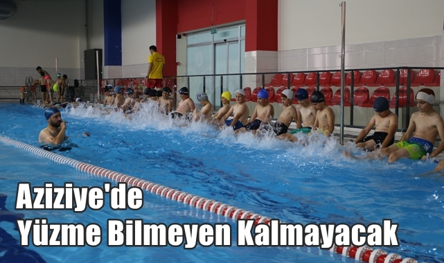 Aziziye'de Ücretsiz Yüzme Kursları Başlıyor