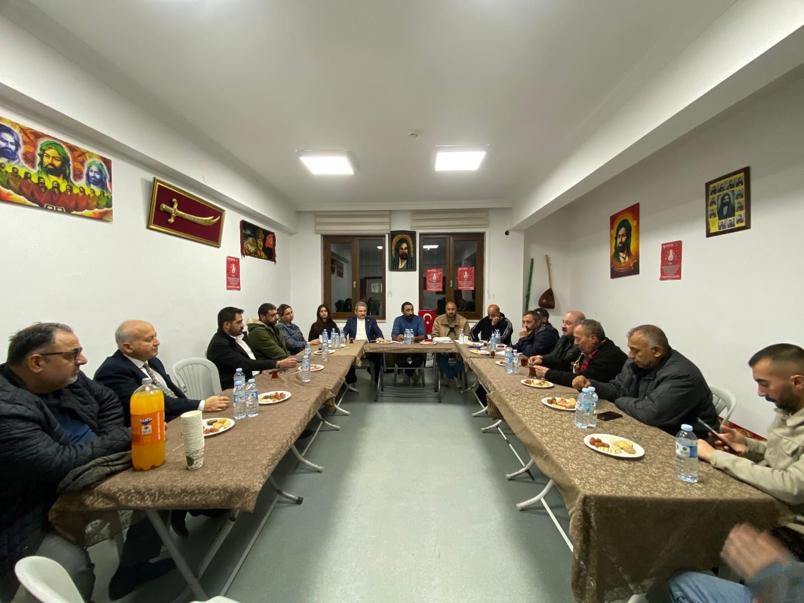 Anadolu Abdallar Cemevi Federasyon kuruluş toplantısı gerçekleştirildi.