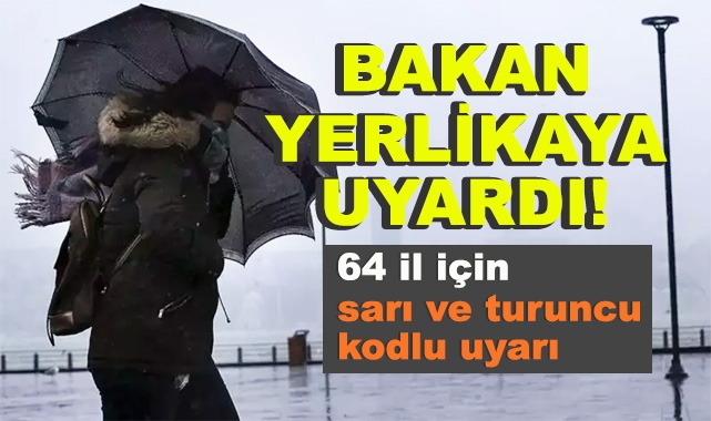 Bakan Ali Yerlikaya Uyardı