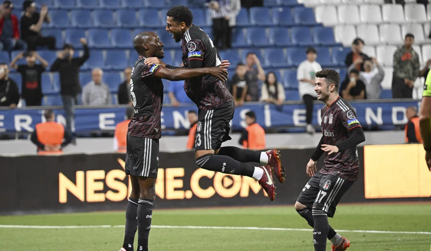 Beşiktaş, Kasımpaşa deplasmanında 3 puanı 5 golle aldı