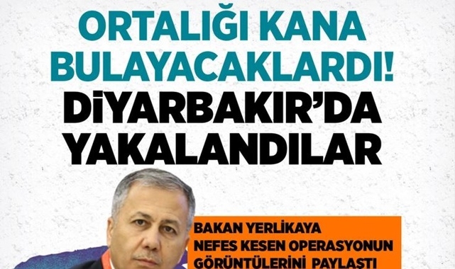 Bombalı Saldırı Hazırlığındaki 5 Terörist Yakalandı!