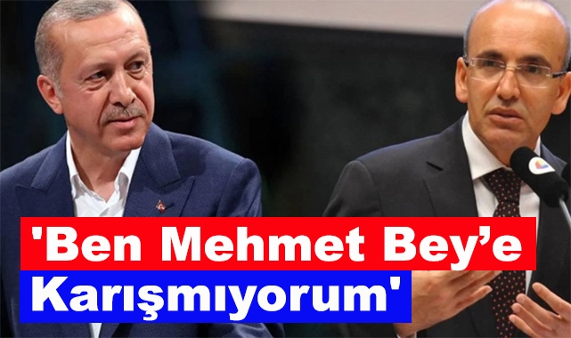 Cumhurbaşkanı Erdoğan'dan Mehmet Şimşek Açıklaması