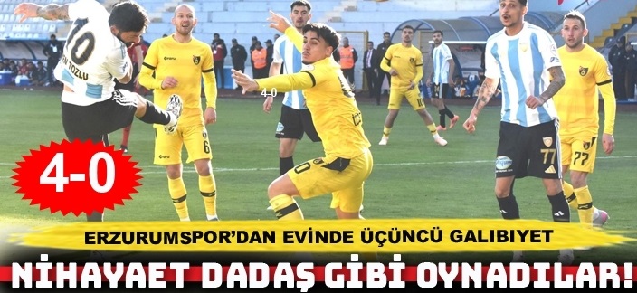 Dadaş'tan dört dörtlük galibiyet: 4-0