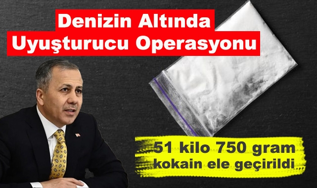 Denizin Altında Uyuşturucu Operasyonu