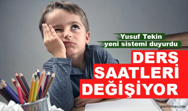 Eğitim ve Öğretim Süresi Değişiyor